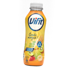 Optimel drinkyoghurt, Vifit drinkyoghurt of Goedemorgen!